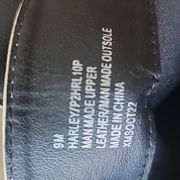 Sincerely Jules Beige Harley combat boots w size 9 NWT - Picture 9 of 10